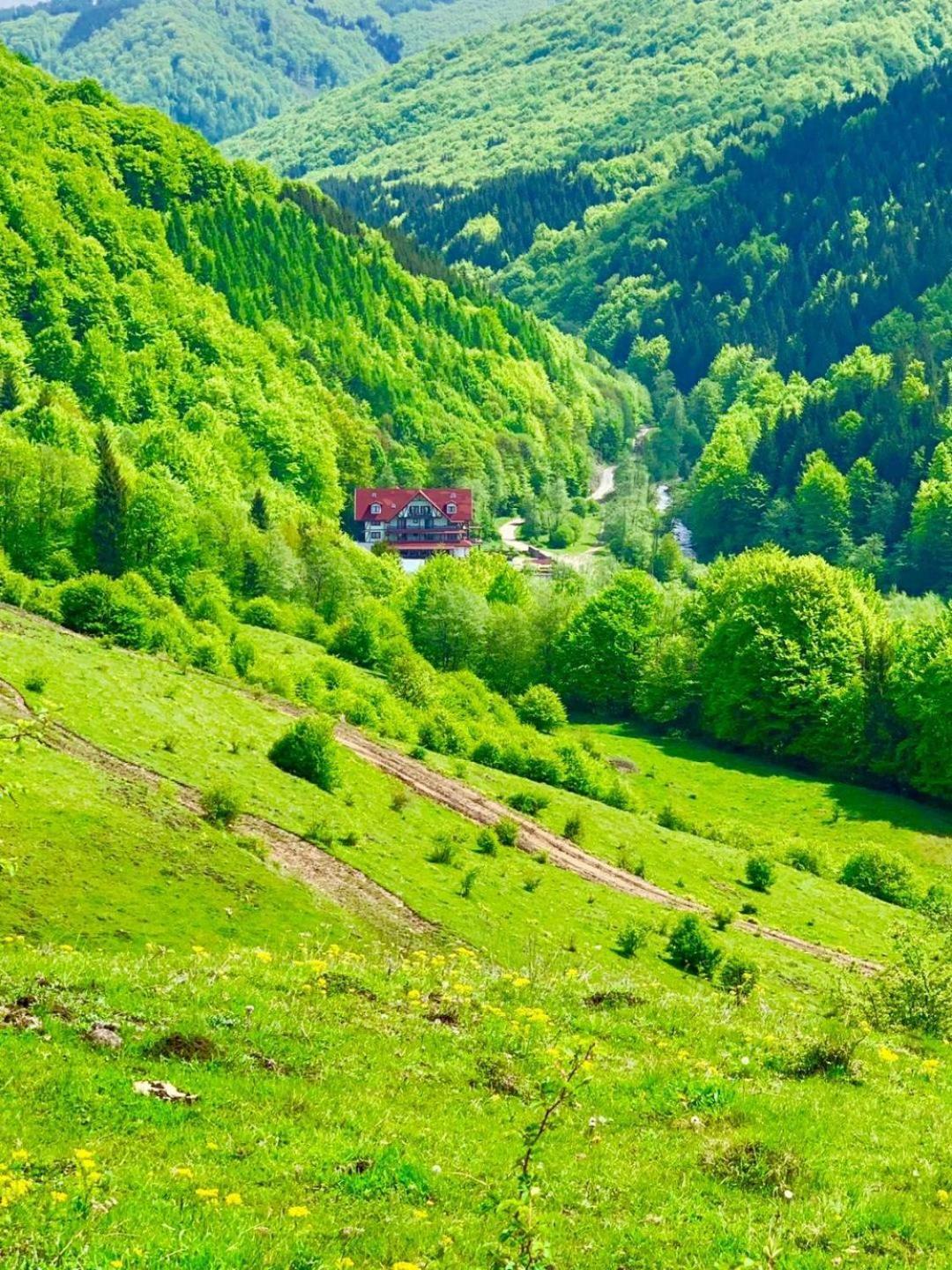 Cabana Izvoarele Doftanei Traisteni Bagian luar foto